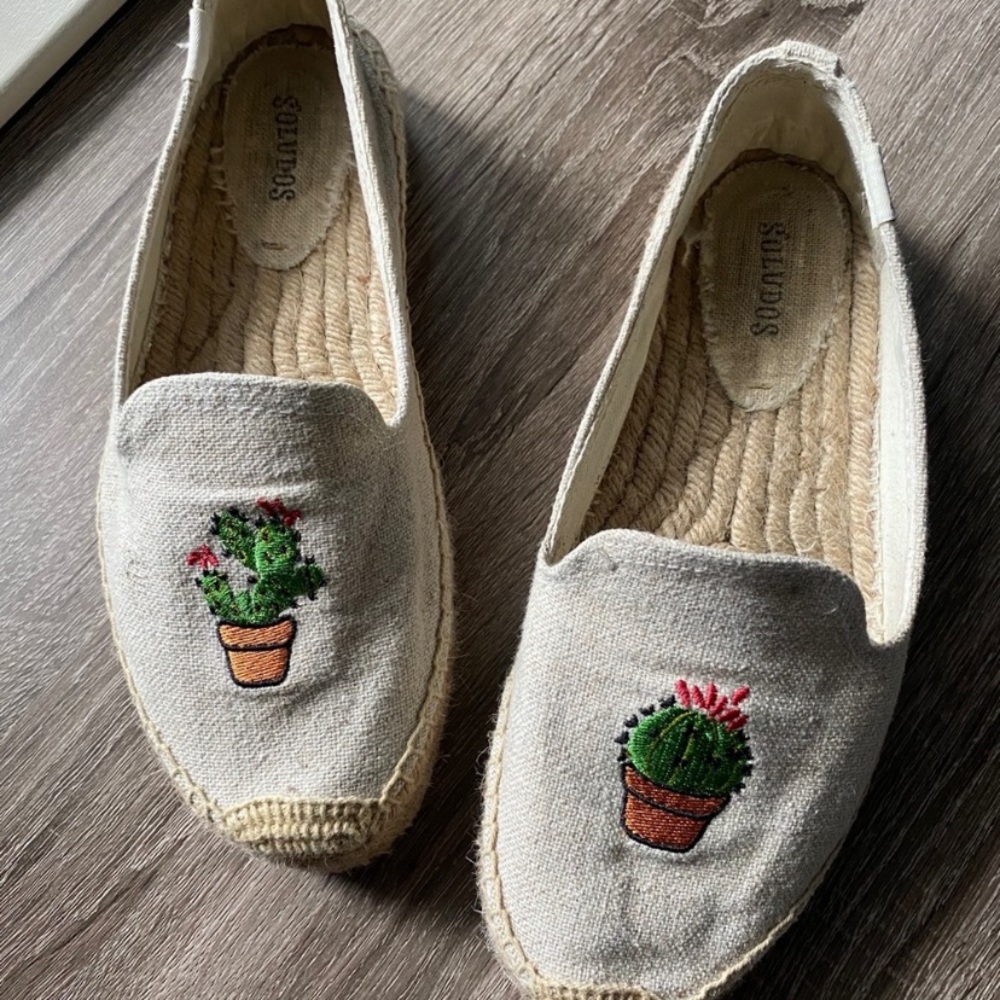 Soludos Cactus / Cacti Platform Espadrille